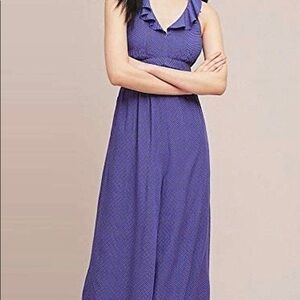 Elegant Purple Jumpsuit